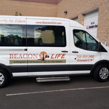 Beacon of Life Vinyl Van Graphics Ford Transit