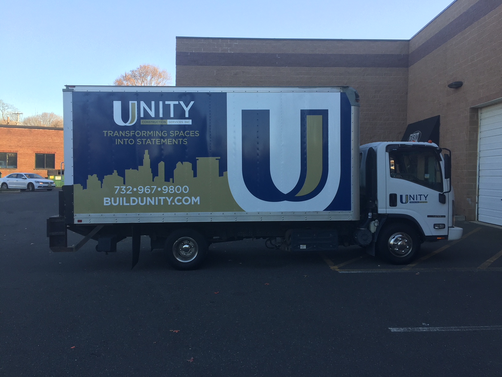 Unity Vinyl Truck Wrap