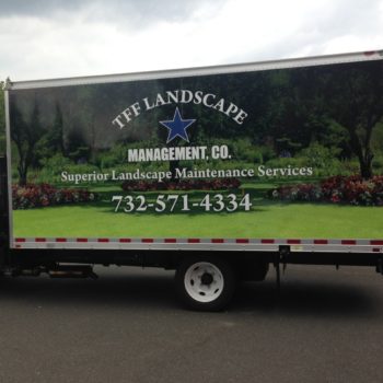 TFF Landscaping Truck WRap