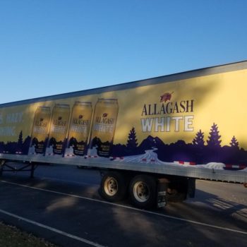 Alagash Big Truck Wrap