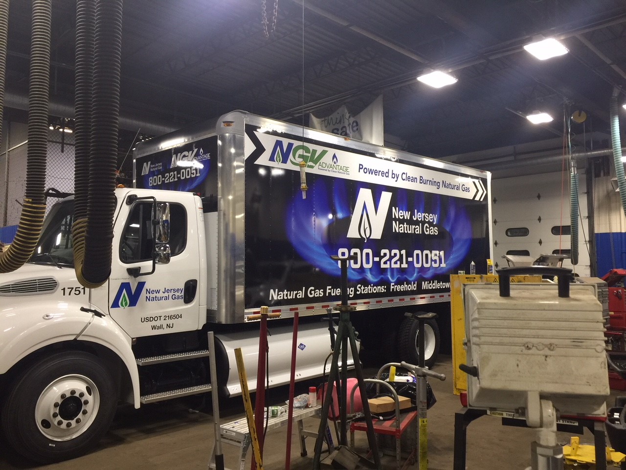 New Jersey Natural Gas Truck Wrap