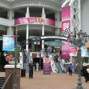 convention center event graphics