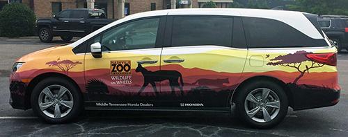 Nashville Zoo vehicle image