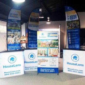 HouseLens trade show display