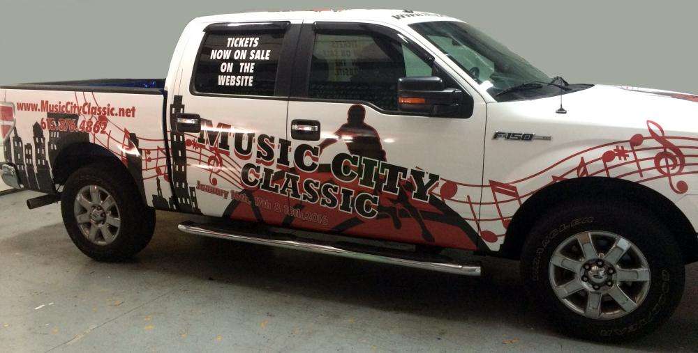 Music City Classic vehicle wrap