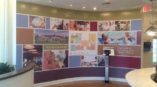 leasing office wall mural