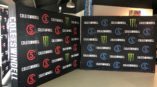 Cole Swindell and Monster banner