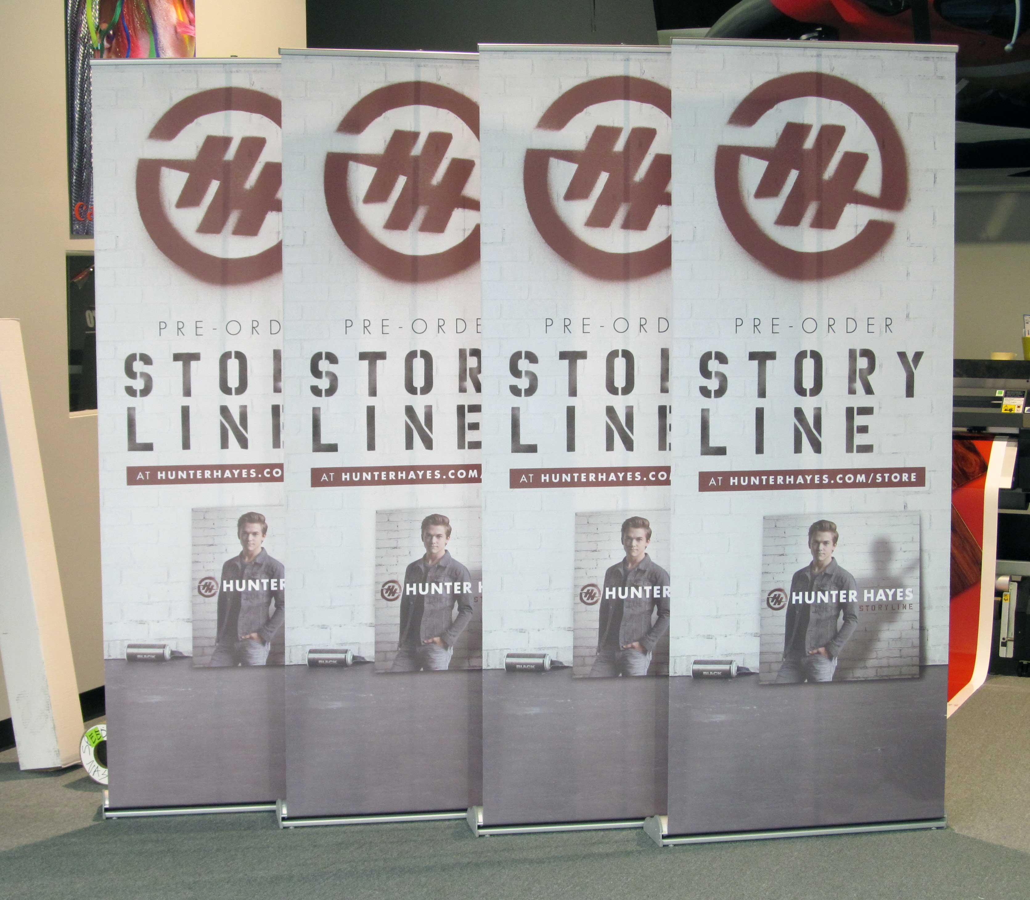 Hunter Hayes banner story line