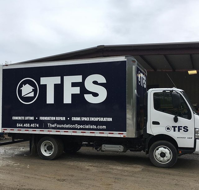 TFS vehicle wrap