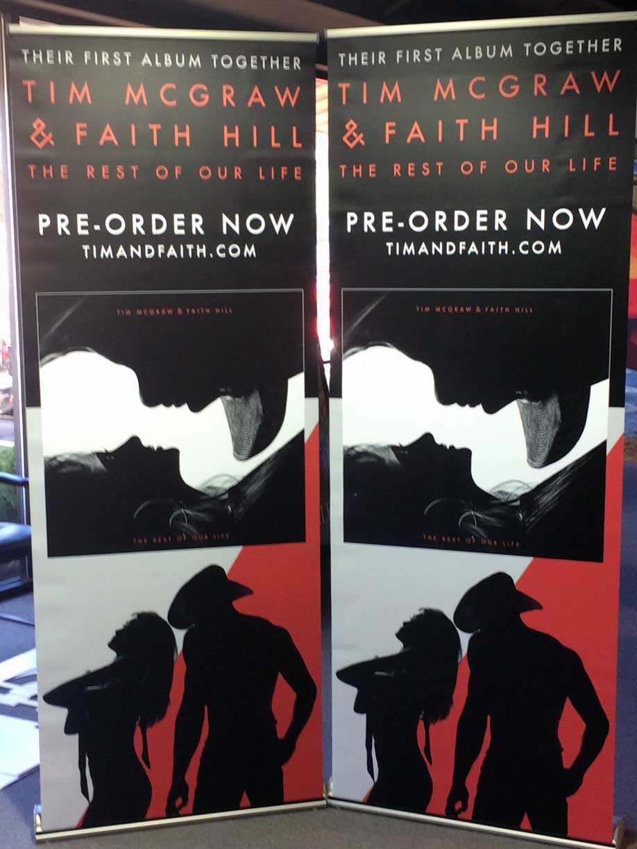 Tim McGraw and Faith Hill banner