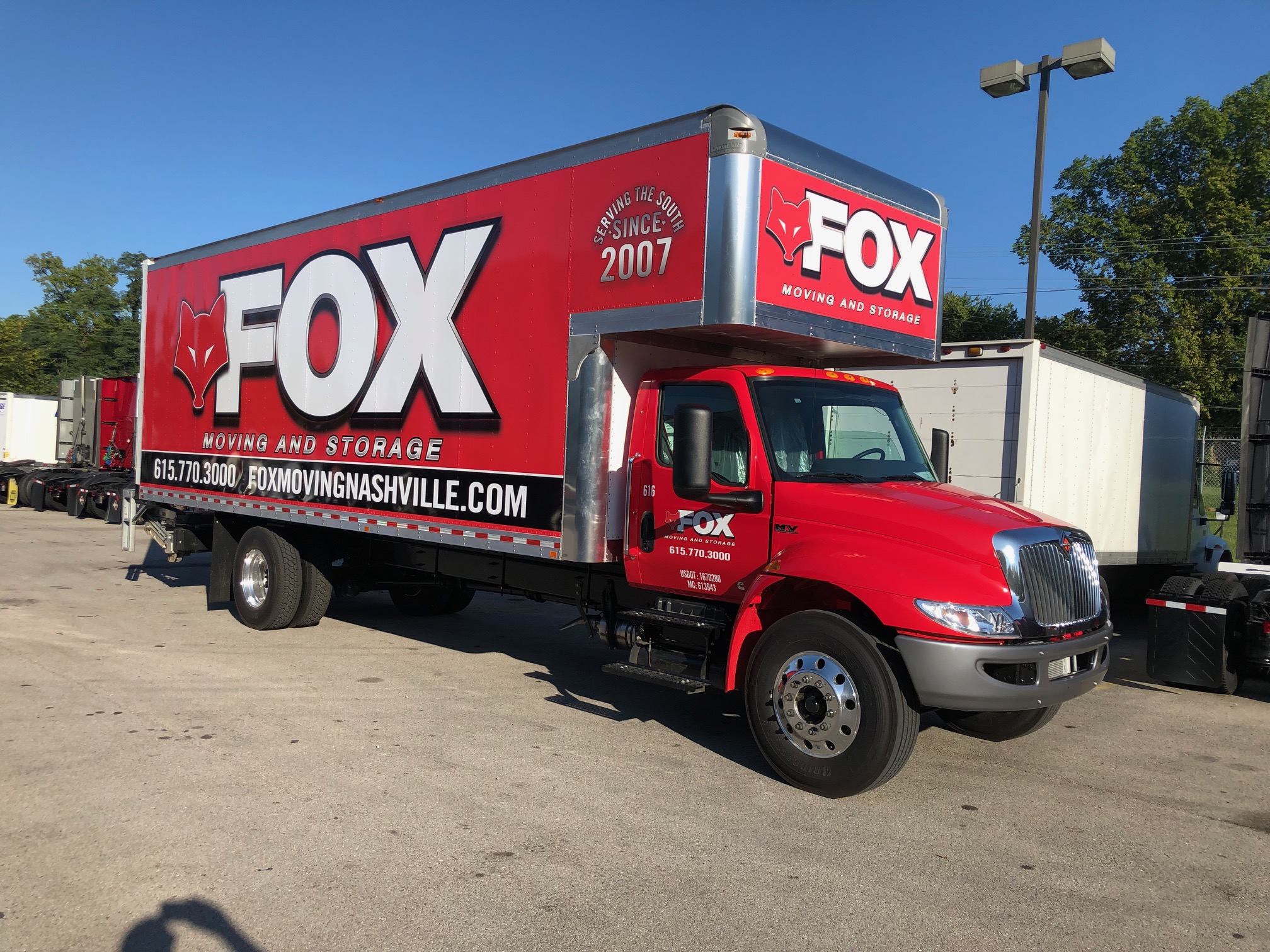 Fox vehicle wrap