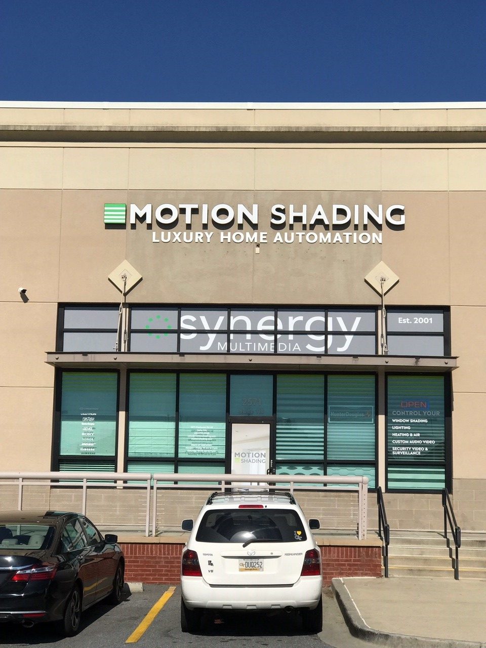 Motion Shading store front