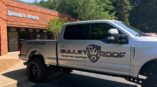 Silver Bullet Roof truck wrap