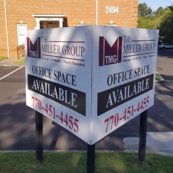 The Miller Group sign