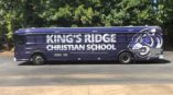 King's ridge school bus wrap