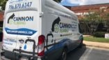 Cannon plumbing van wrap