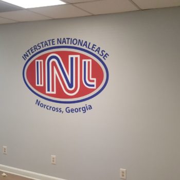 Interstate nationalease wall graphic