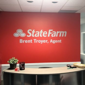StateFarm Wall vinyl