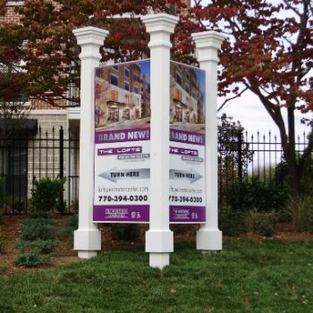 Exterior Sign for Lofts Promotion