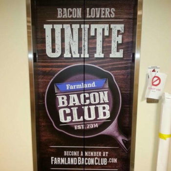 Farmland Bacon Club elevator wrap