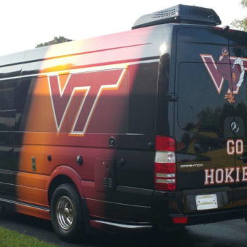 Virginia Tech vehicle wrap