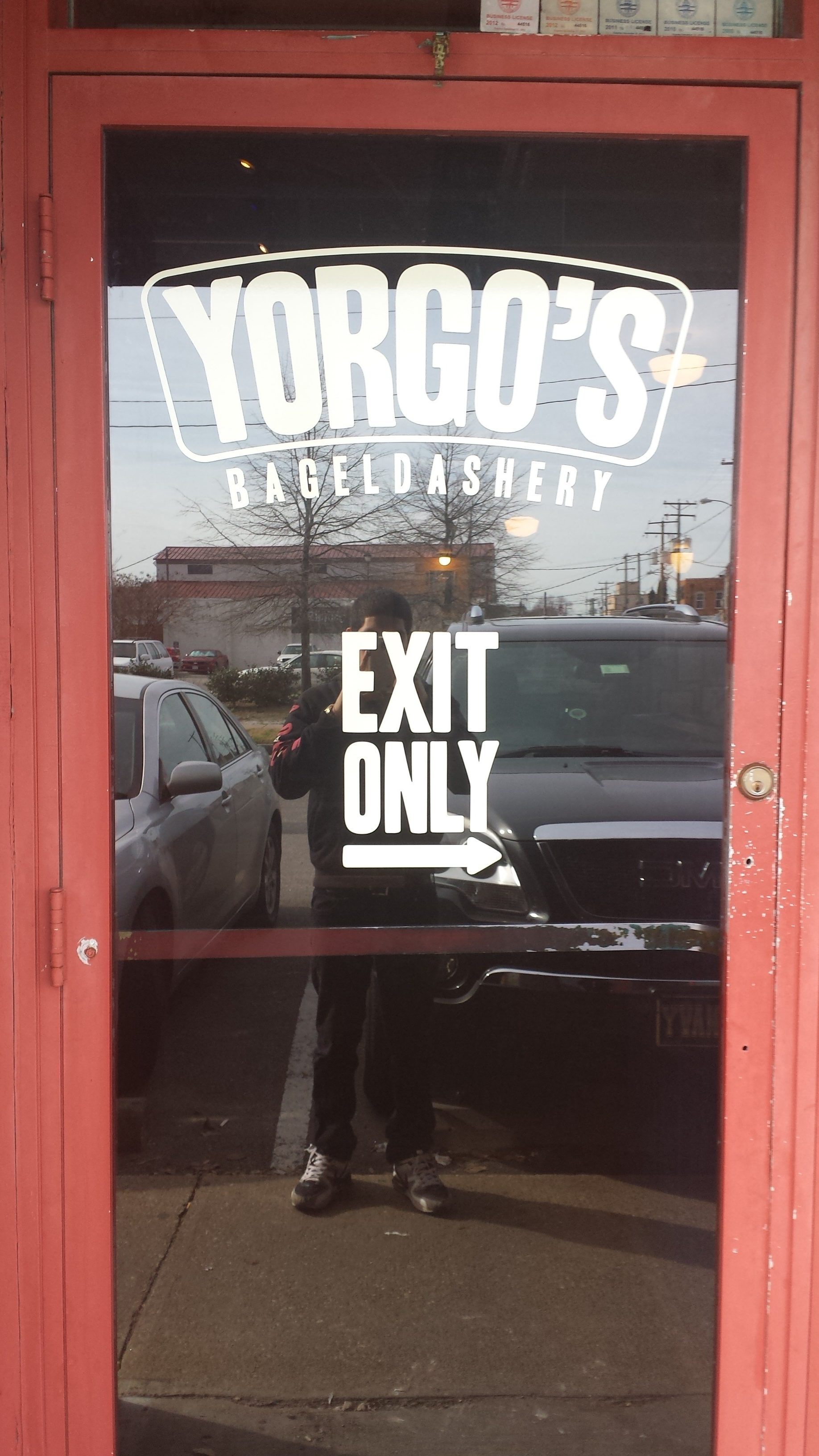 Yorgo's door graphics