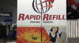 Rapid Refill standing banner