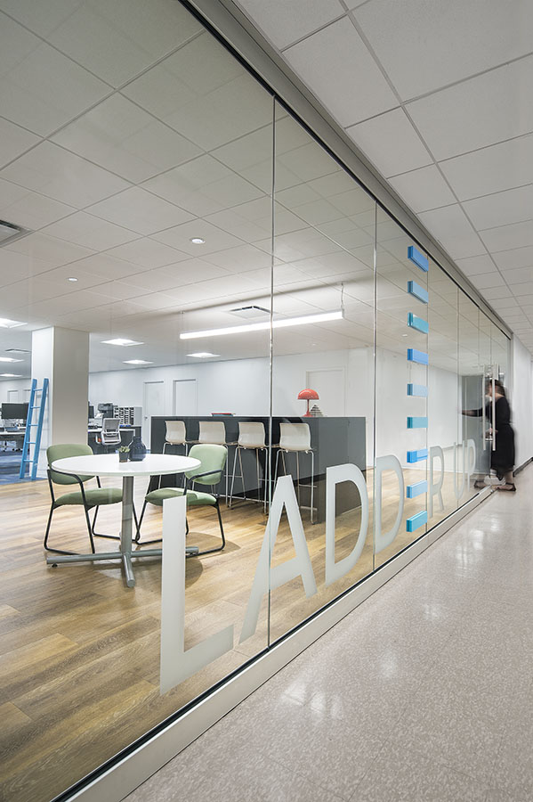 Ladder Up window graphics