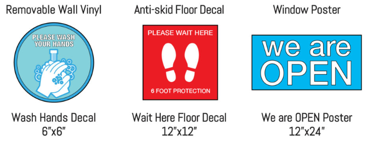 COVID-19 Decals and Signs in Norfolk, VA | SpeedPro Norfolk