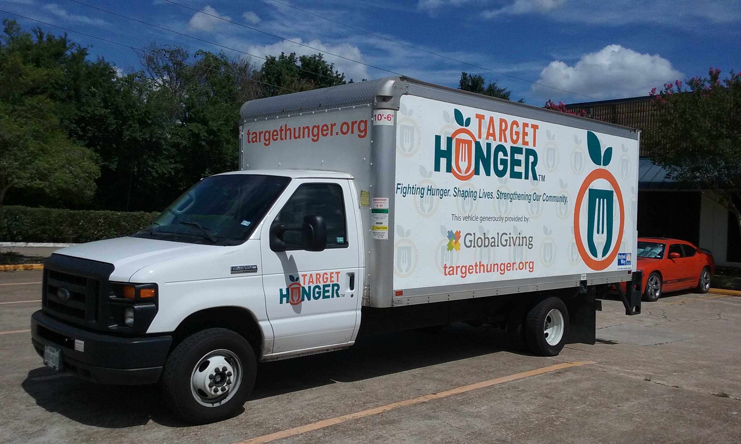 Target Hunger truck wrap 