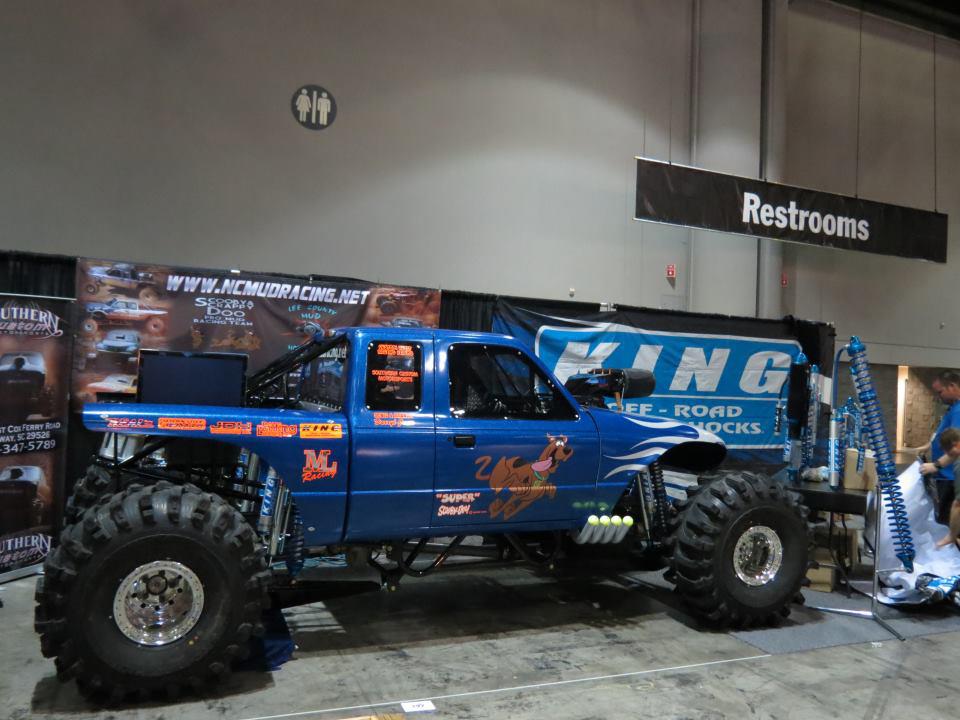 Monster truck vehicle decal