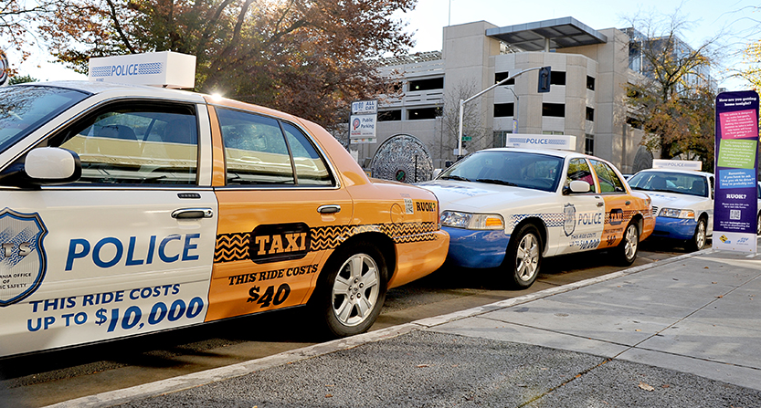 Taxi fleet wraps