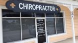 chiropractor logo entrance 