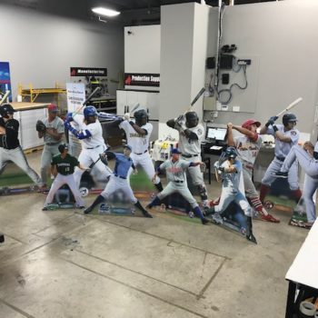 coroplast player cutouts of baseball players