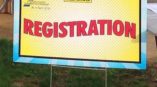 Lawn sign registration graphic