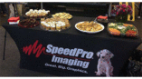SpeedPro table cover graphic