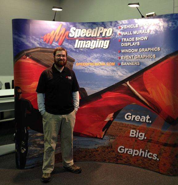 SpeedPro tradeshow banner 
