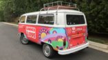 iHeart Radio Summer of Love Volkswagen van hippie print