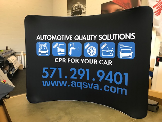 Automotive Quality Solutions curved sign