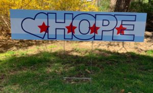 Outdoor Hope Sign