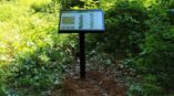 Trail signs educate