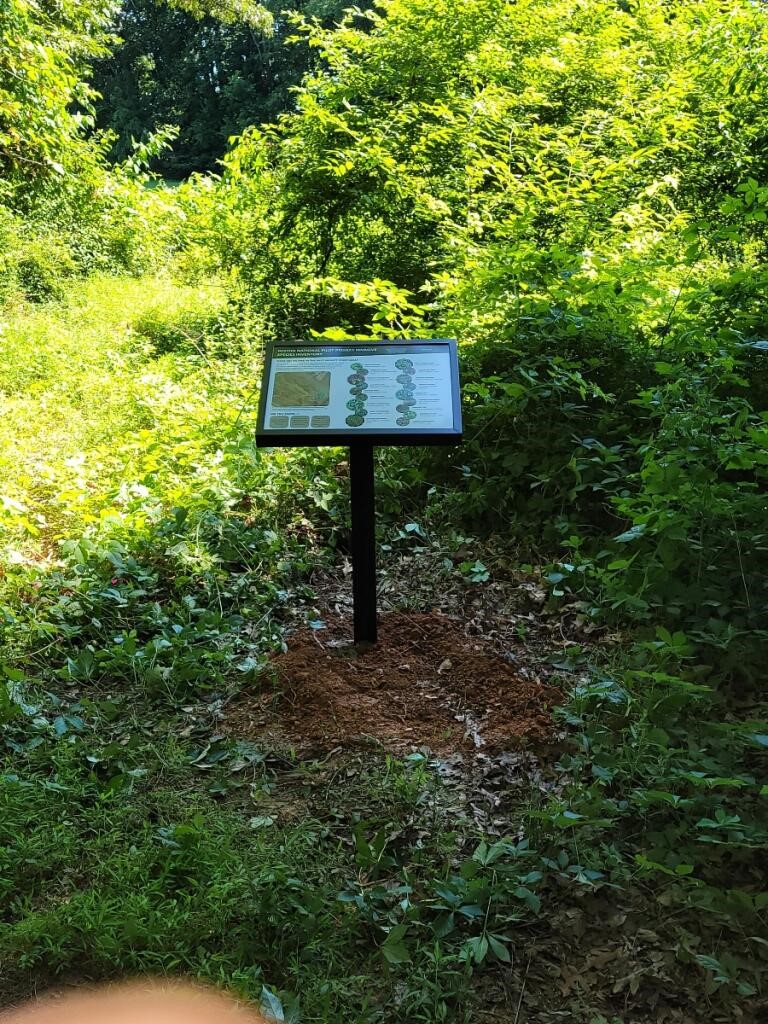 Trail signs educate