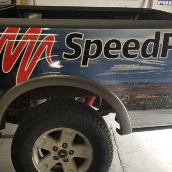 SpeedPro Truck, Rear Quarter Panel