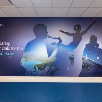 music school wall mural savage md