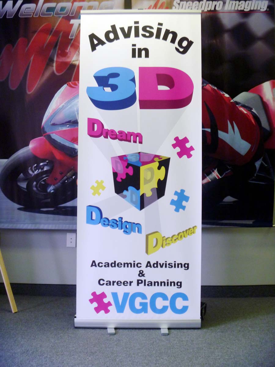 VGCC retractable banner stand