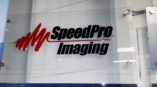 Image of a dimensional logo on an acrylic sign, installed in Morrisville, NC.