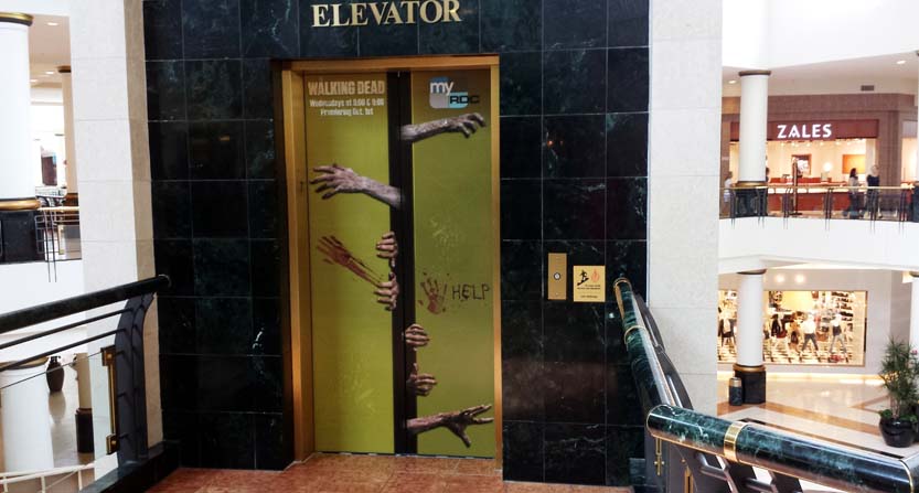 Elevator & <span>Escalator Wraps</span>