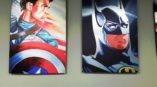 Captain America and Batman art prints 