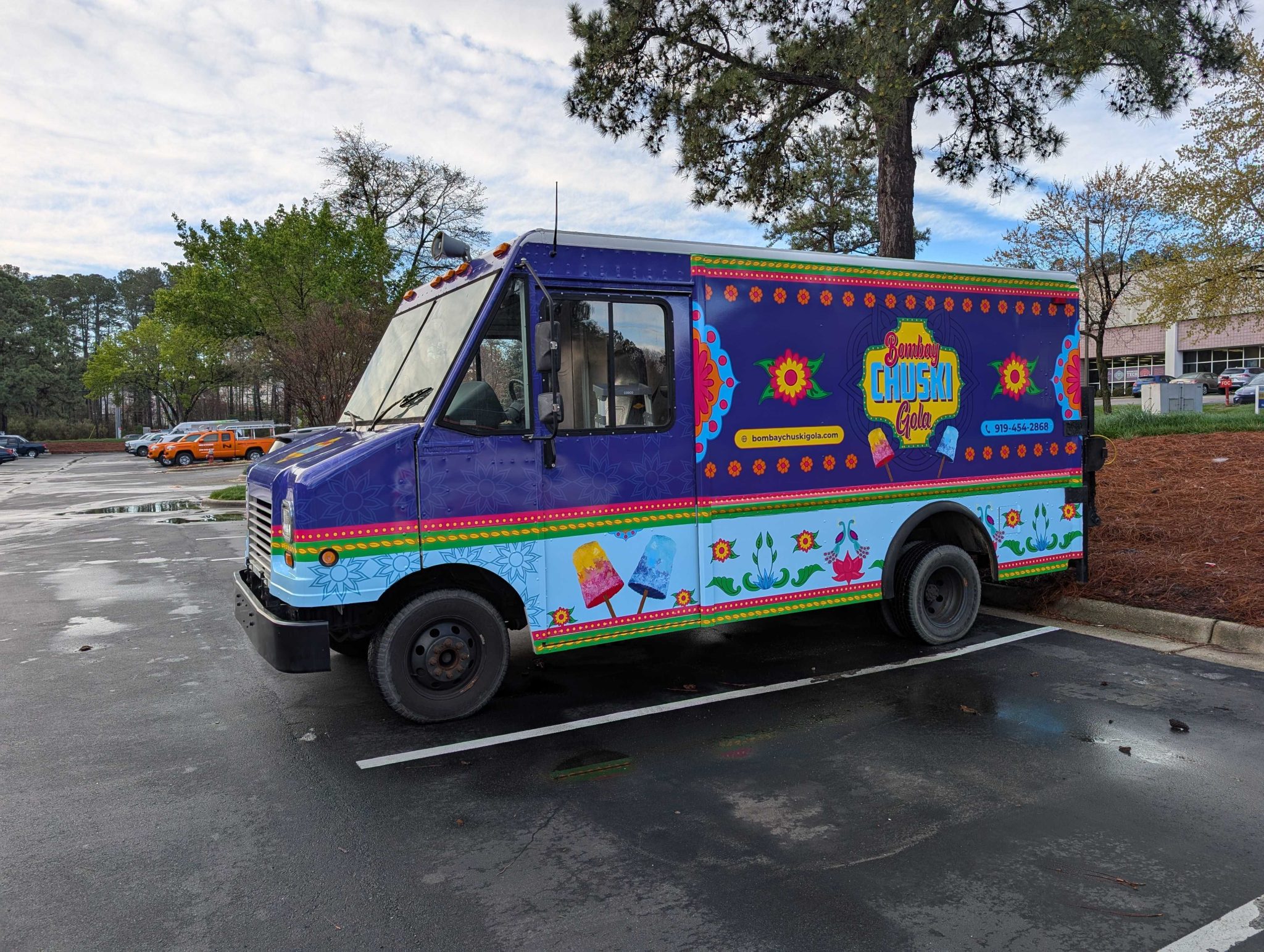 Food Truck Wrapped Vinyl Needs Menu Design