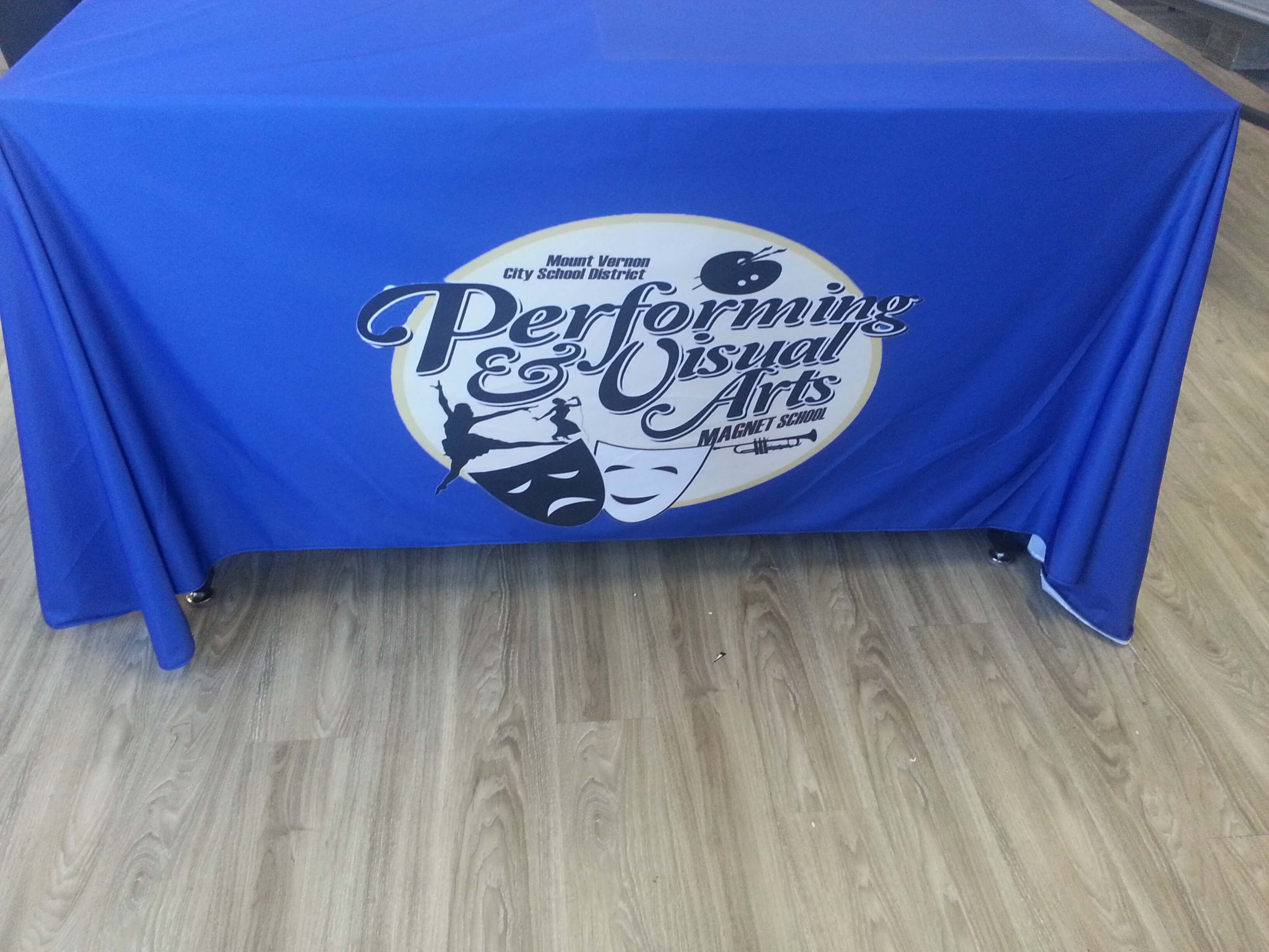 Mount Vernon City School District Performing & Visual Arts Table Cover
